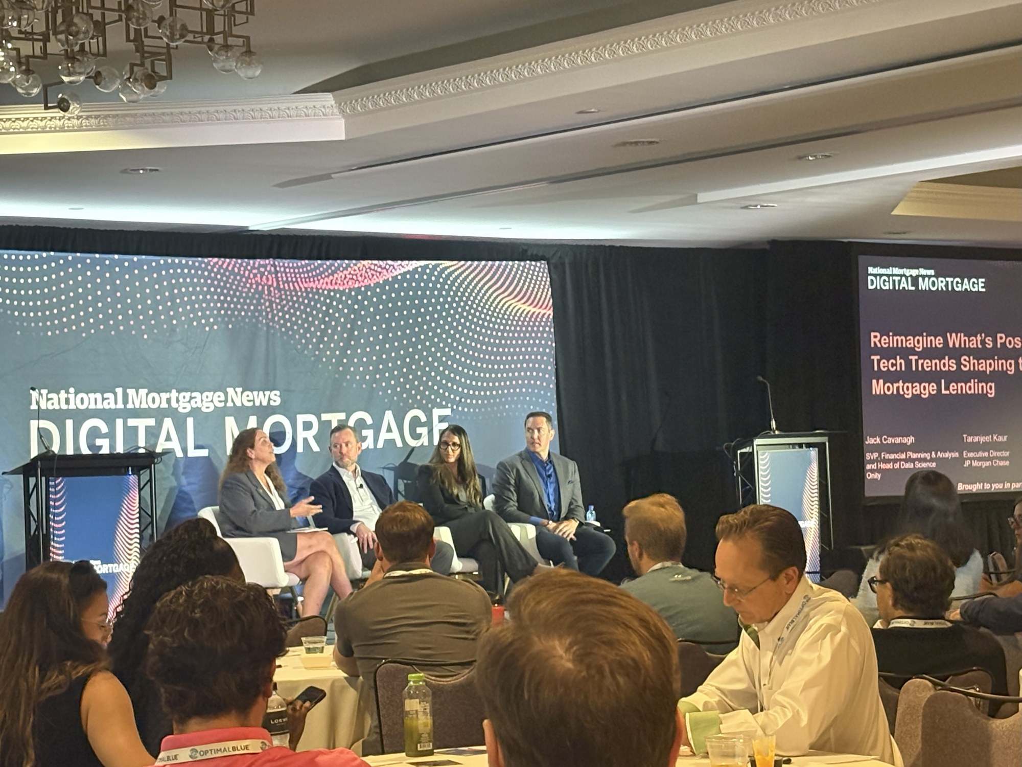 Suha Beidas Zehl on a National Mortgage News Digital Mortgage panel