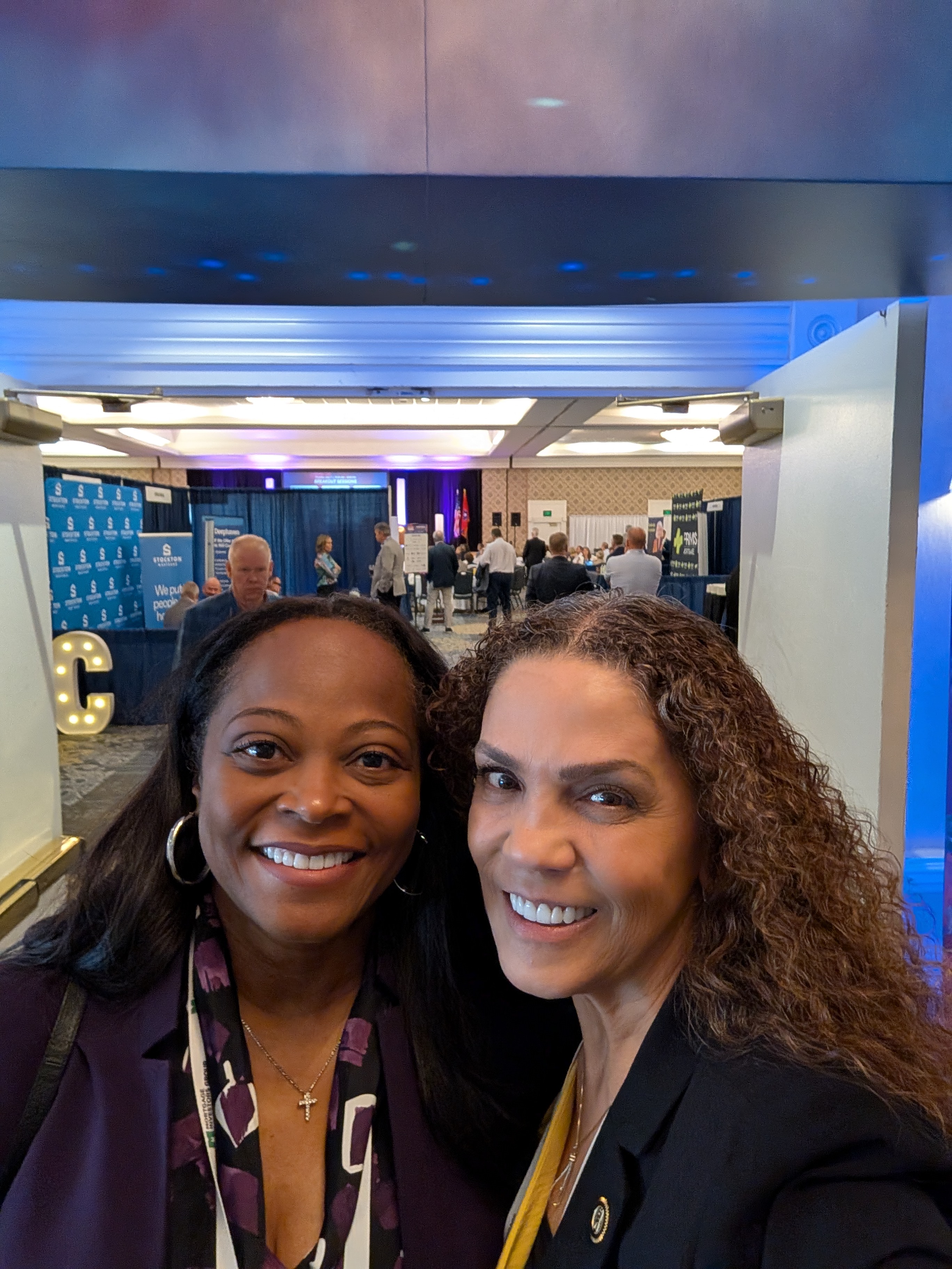 Suha Beidas Zehl, CMB®, AMSP™ on the road at an industry event