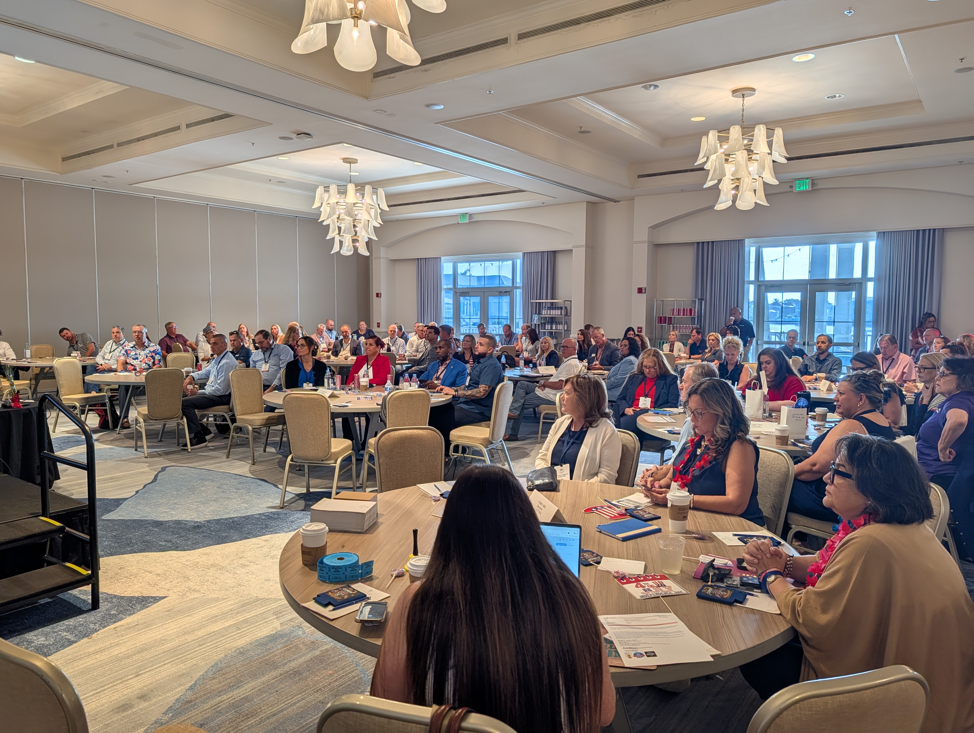 Suha Beidas Zehl, CMB®, AMSP™ on the road at an industry event