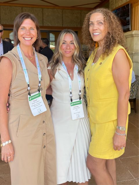Suha Beidas Zehl, CMB®, AMSP™ on the road at an industry event