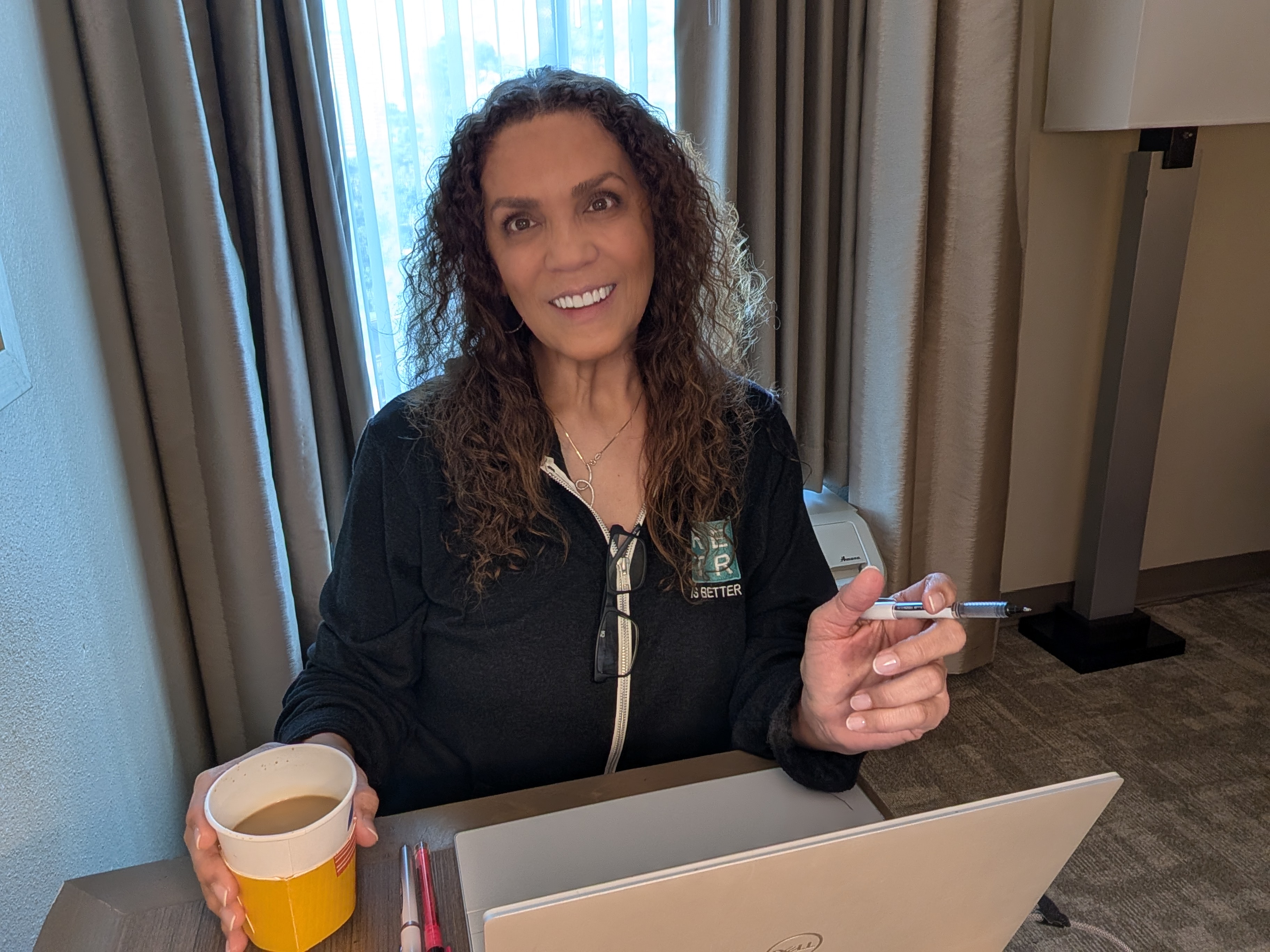 Suha Beidas Zehl, CMB®, AMSP™ on the road at an industry event