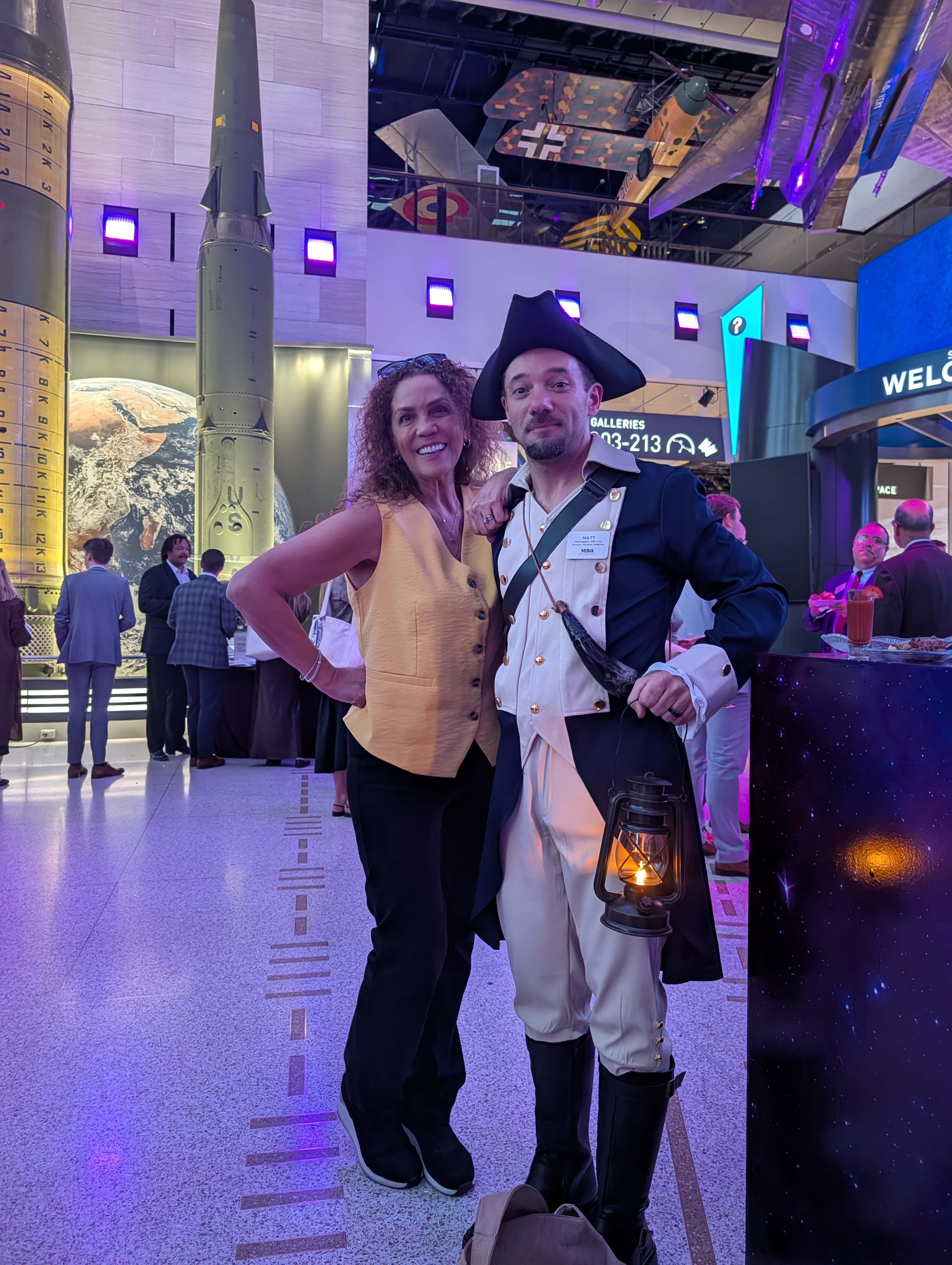 Suha Beidas Zehl, CMB®, AMSP™ on the road at an industry event