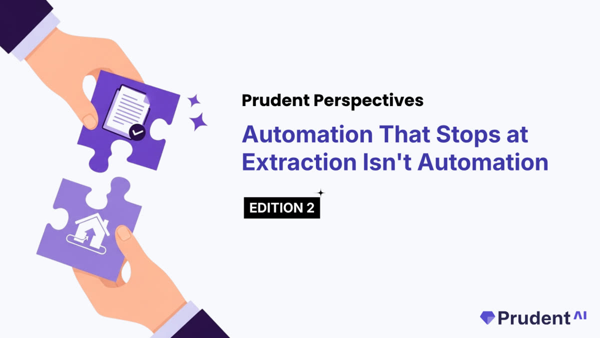 Cover image for the article Automation That Stops at Extraction Isn’t Automation